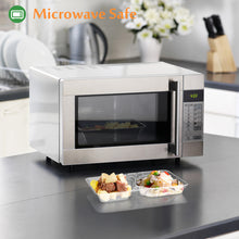 Load image into Gallery viewer, Enther 3 Compartment Meal Prep Containers with inserts 36 oz