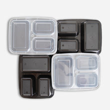 Load image into Gallery viewer, Enther 3 Compartment Meal Prep Containers
